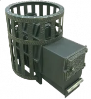 Банная печь Березка ВОЕВОДА 20 (сетчатый кожух) ДТ-3/3С