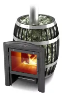 Банная печь Саяны Inox Витра/ДА