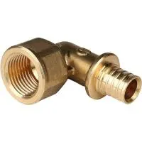 STOUT  SFA-0006-001612 Угольник-переходник с внутренней резьбой для труб из сшитого полиэтилена аксиальный