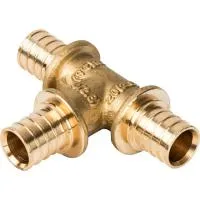 STOUT Тройник SFA-0013-000020 равнопроходный 20x20x20 для труб из сшитого полиэтилена аксиальный