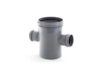 Крестовина для внутренней канализации 110/50/50х87 РосТурПласт