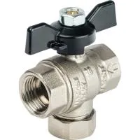 STOUT Кран шаровой с фильтром SVF 0002 000015