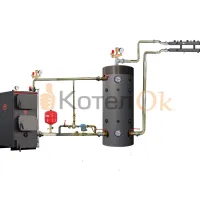 Обвязка буферной емкости