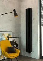 Вертикальный Трубчатый Дизайнерский Алюминиевый радиатор Fusion ECLIPSE (1800 mm.)