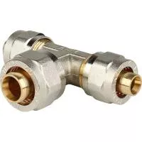 STOUT SFS-0010-162016 Тройник переходной для металлопластиковых труб винтовой