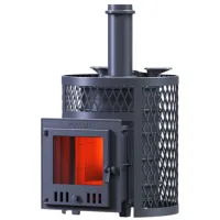 Печь для бани ТехноЛит Искандер ЗК 25 (M) Ураган