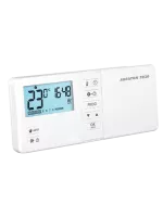 Проводной недельный регулятор температуры Auraton 2030 PAVO